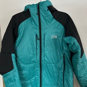 MHW Mountain Hardware Compressor Alpine Hooded Insulated Jacket Pertex